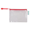 Tarifold Pochette rangement Tarifold avec zip 175x125mm PVC rouge