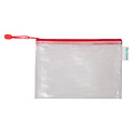 Tarifold Pochette rangement Tarifold avec zip 235x165mm PVC rouge