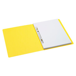 Chemise à lamelle Jalema Secolor A4 presse-papier coulissant jaune
