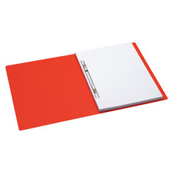 Chemise à lamelle Jalema Secolor A4 presse-papier coulissant rouge