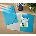 Leitz Elastomap Leitz Cosy A4 3-kleps blauw