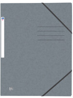 Oxford Elastomap Oxford Top File+ A4 grijs