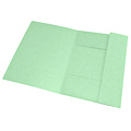 Oxford Elastomap Oxford Top File+ A4 3 kleppen 390gr pastel groen
