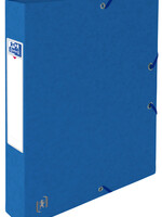 Oxford Elastobox Oxford Top File+ A4 40mm blauw