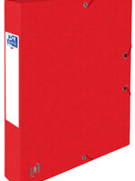 Oxford Elastobox Oxford Top File+ A4 40mm rood