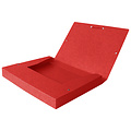 Oxford Boîte de classement à élastique Oxford Top File+ A4 40mm rouge