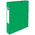 Oxford Elastobox Oxford Top File+ A4 40mm groen