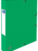 Oxford Elastobox Oxford Top File+ A4 40mm groen