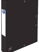 Oxford Elastobox Oxford Top File+ A4 40mm zwart