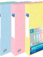 Oxford Elastobox Oxford Top File+ A4 40mm pastel assorti