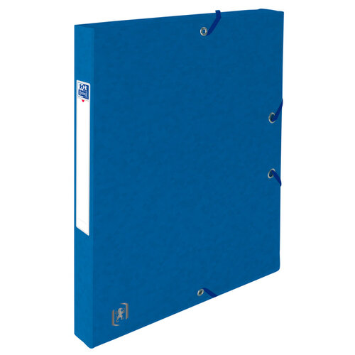 Oxford Elastobox Oxford Top File+ A4 25mm blauw