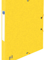 Oxford Elastobox Oxford Top File+ A4 25mm geel