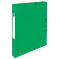 Oxford Boîte de classement à élastique Oxford Top File+ A4 25mm vert