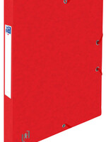 Oxford Elastobox Oxford Top File+ A4 25mm rood