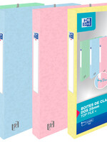 Oxford Elastobox Oxford Top File+ A4 25mm pastel assorti