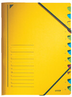 Leitz Trieur Leitz 3907 12 compartiments jaune