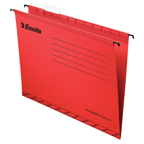 Pendaflex Dossier suspendu Esselte Classic Plus folio fond V rouge