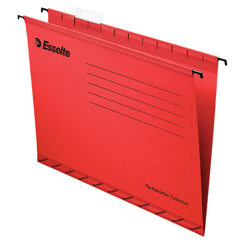 Pendaflex Dossier suspendu Esselte Classic A4 fond V rouge