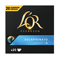 L'or Café L'Or espresso Decaffeinato 20 capsules