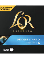 L'or Café L'Or espresso Decaffeinato 20 capsules