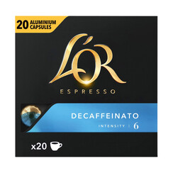 Koffiecups L'Or espresso Decaffeinato 20st