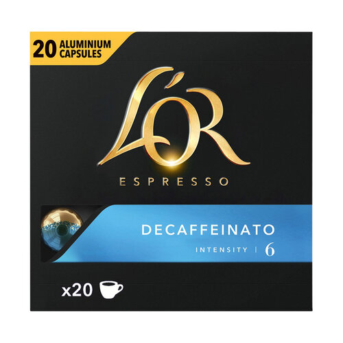 L'or Café L'Or espresso Decaffeinato 20 capsules