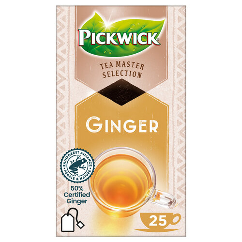 Pickwick Thé Pickwick Master Selection ginger 25 pièces