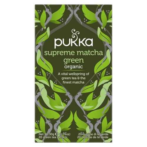 Pukka Thee Pukka Supreme Matcha Green Tea 20 zakjes