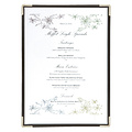 Securit Protège-menu Securit A4 1 volet/2 pages transparent