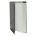 Securit Carte des vins Securit 4x2 pochettes noir