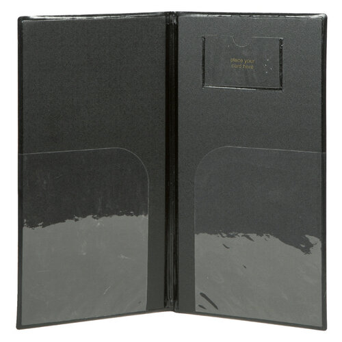 Securit Porte-addition Securit  espace pour argent + carte noir