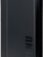 Securit Menukaart Securit Trendy A4 1 x 2 tassen zwart