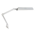 MAUL Werkpleklamp MAUL Craft duo LED dimbaar met tafelklem wit