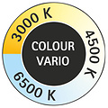 MAUL Bureaulamp MAUL Grace LED colour vario zwart dimbaar