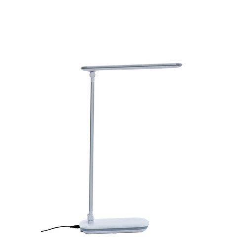 MAUL Bureaulamp MAUL Jazzy LED voet dimbaar + usbpoort wit