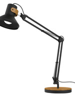 UNILUX Lampe de bureau Unilux Baya LED bambou noir
