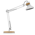 UNILUX Bureaulamp Unilux Baya LED bamboe wit