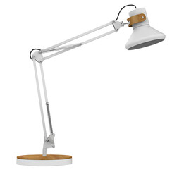 Lampe de bureau Unilux Baya LED bambou blanc