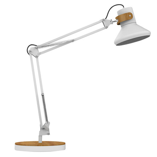 UNILUX Bureaulamp Unilux Baya LED bamboe wit