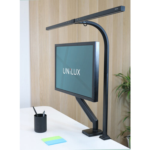 UNILUX Bureaulamp Unilux Strata LED zwart