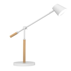 Bureaulamp Unilux Vicky LED hout wit