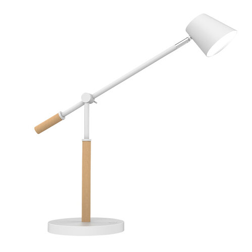 UNILUX Lampe de bureau Unilux Vicky LED bois blanc