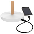 UNILUX Lampe de bureau Unilux Vicky LED bois blanc