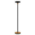 UNILUX Lampadaire Unilux Baly LED bambou noir