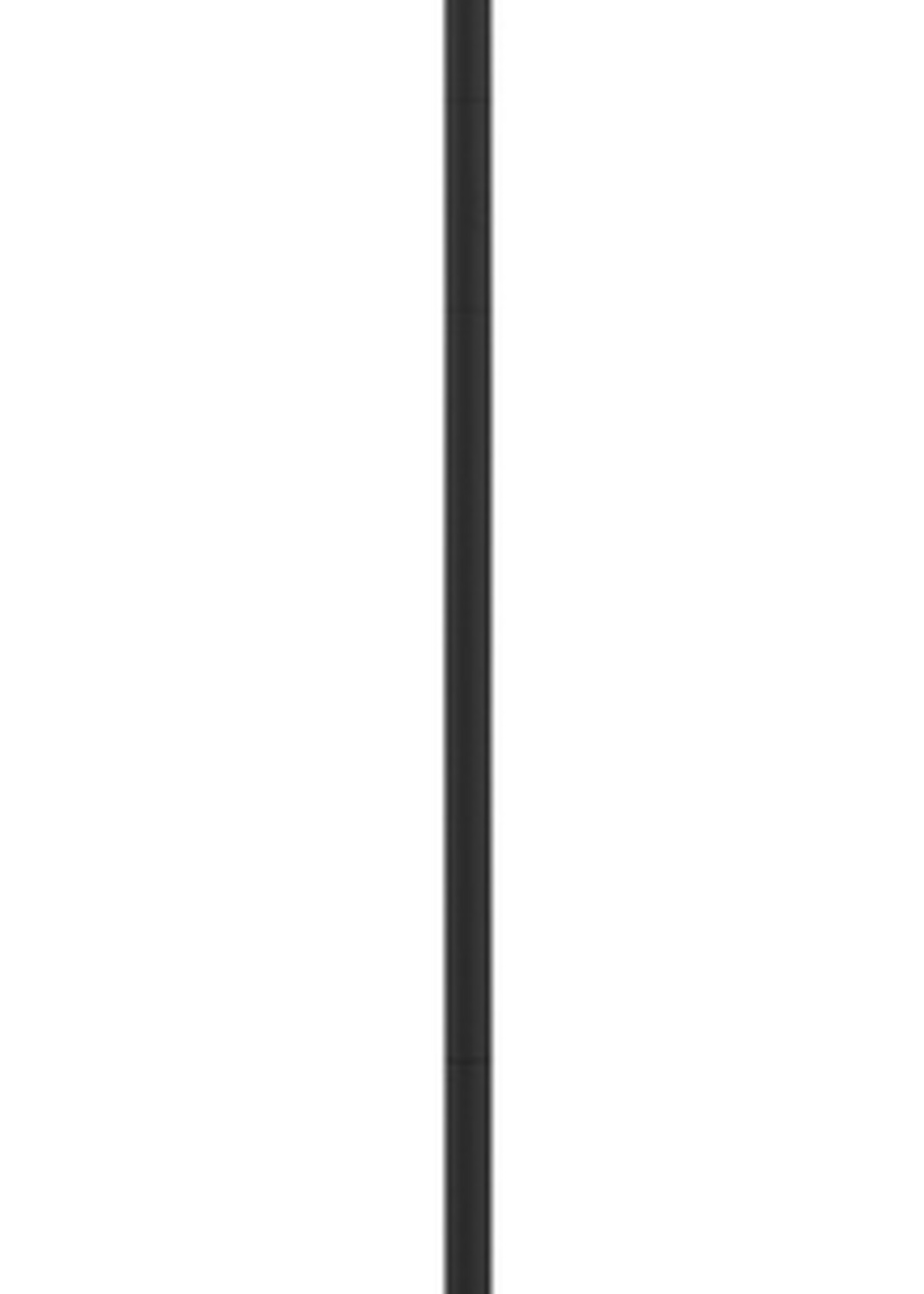 UNILUX Lampadaire Unilux Baly LED bambou noir