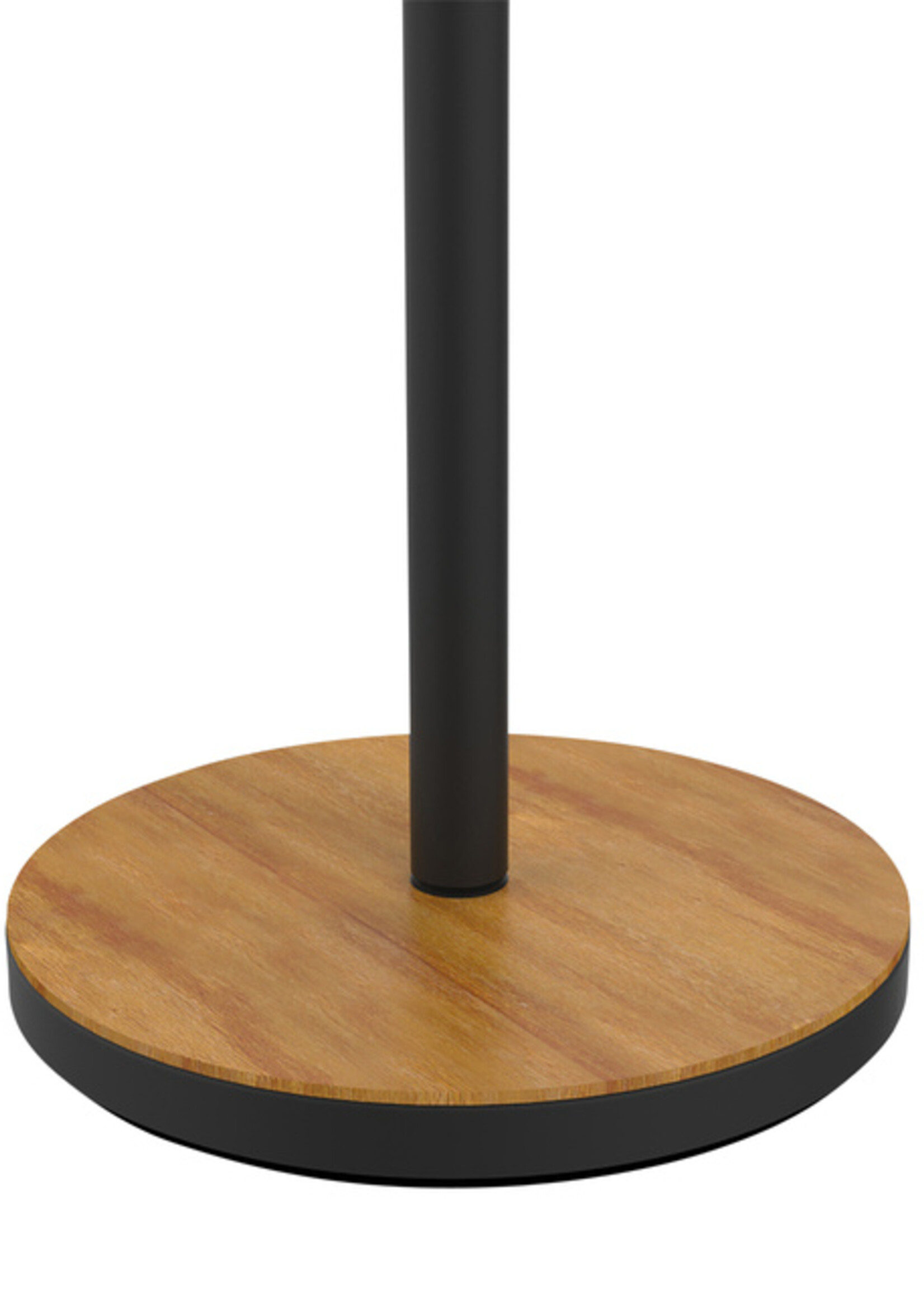 UNILUX Vloerlamp Unilux Baly LED bamboe zwart