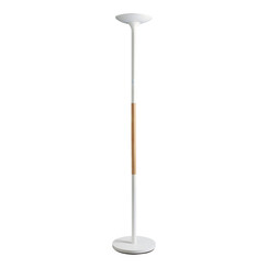 Lampadaire Unilux Pryska LED bois blanc