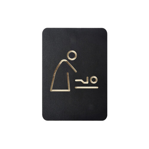 Europel Pictogram Europel baby zwart