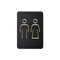 Europel Pictogram Europel man/vrouw zwart