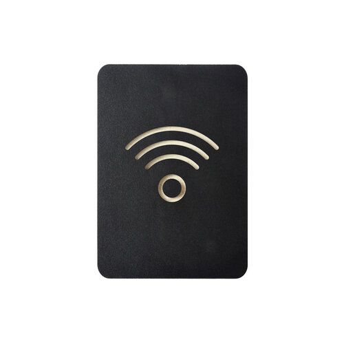 Europel Pictogram Europel wifi zwart